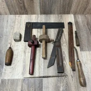 Woodworking Hand Tools: Try Square, Gauges, Bevel