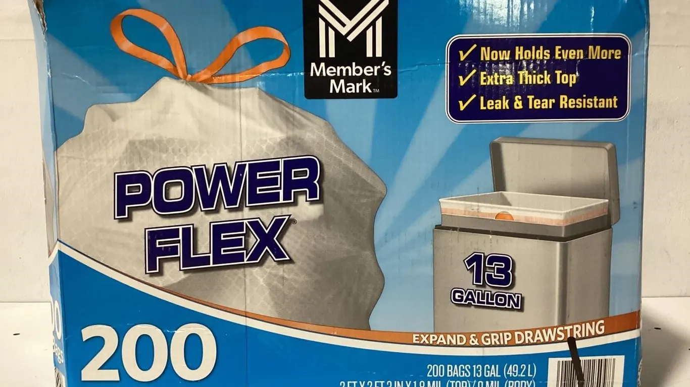 Power Flex 13-Gallon Tall Kitchen Trash Bags