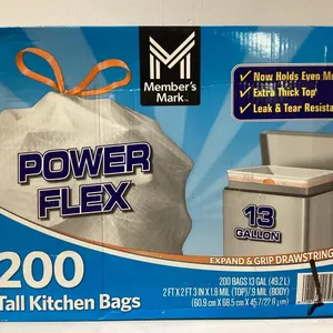 Power Flex 13-Gallon Tall Kitchen Trash Bags