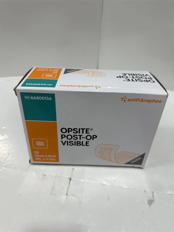 Smith and Nephew 66800136 Opsite Dressing 20ct