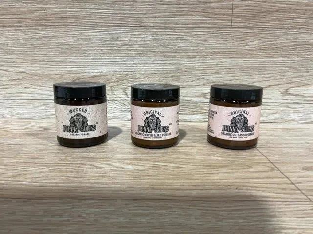 Johnny Slicks Rugged Original Pomade 3pk