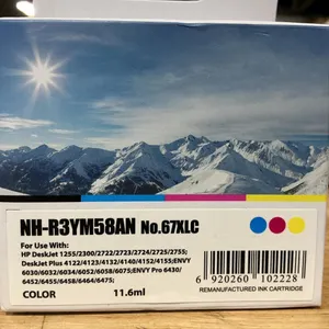 HP 67XLC Color Ink Cartridge 11.6ml