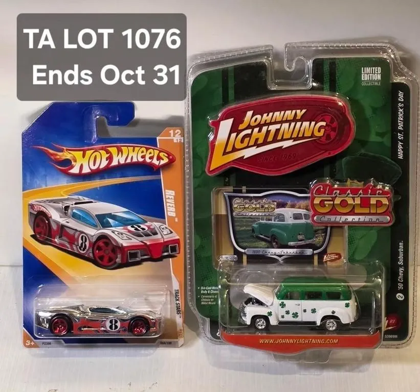 Hot Wheels Reverb & Johnny Lightning 50 Chevy