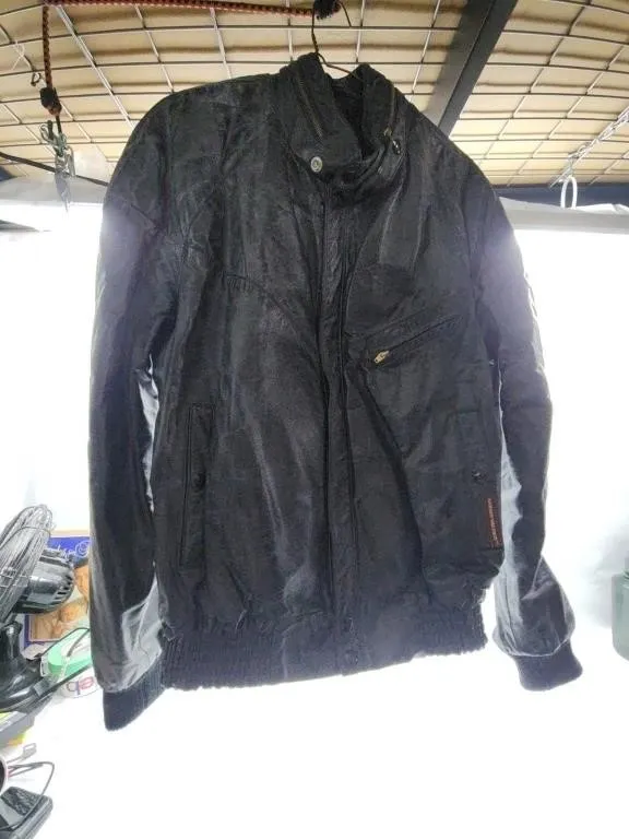 Sergio Valente Black Bomber Jacket