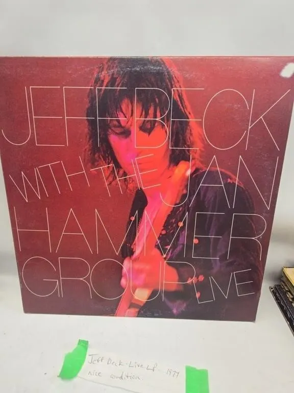 Jeff Beck with Jan Hammer Group Live LP