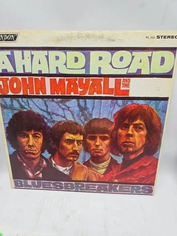 John Mayall & Bluesbreakers A Hard Road LP London