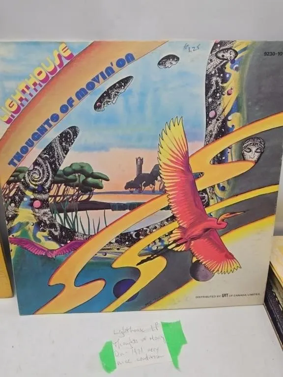 Lighthouse Thoughts of Movin' On LP Vinyl Record