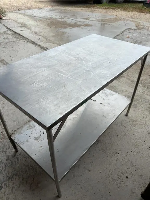 Stainless Steel Work Table with Undershelf