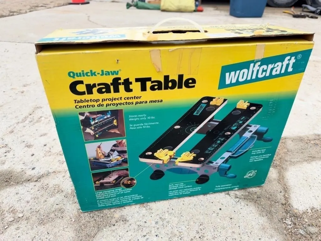 Wolfcraft Quick-Jaw Craft Table Tabletop Project