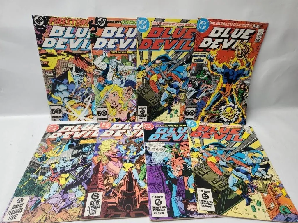 Blue Devil DC Comics Lot