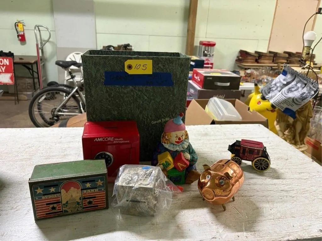 Misc Coin Banks