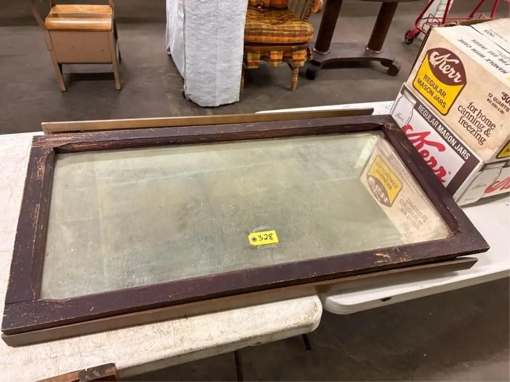 (2) Antique Mirrors