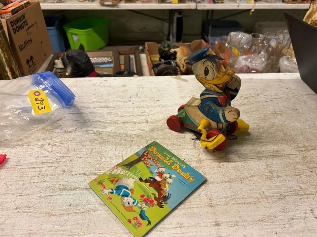 Donald Duck Toy & Book