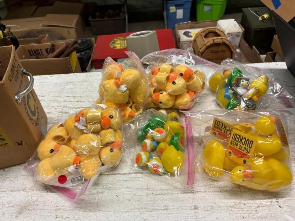 Lot of Rubber & soft ducks