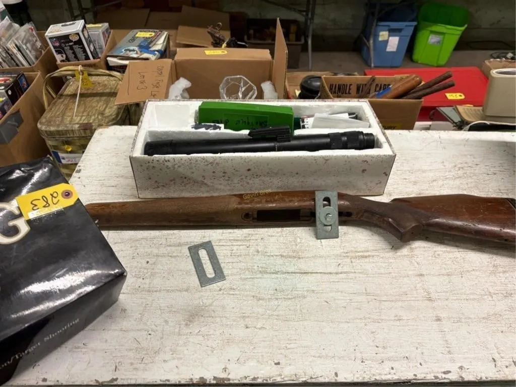 BSA Spotting Scope & stock