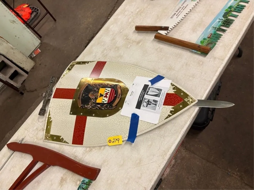 Decorative Shield & Sword