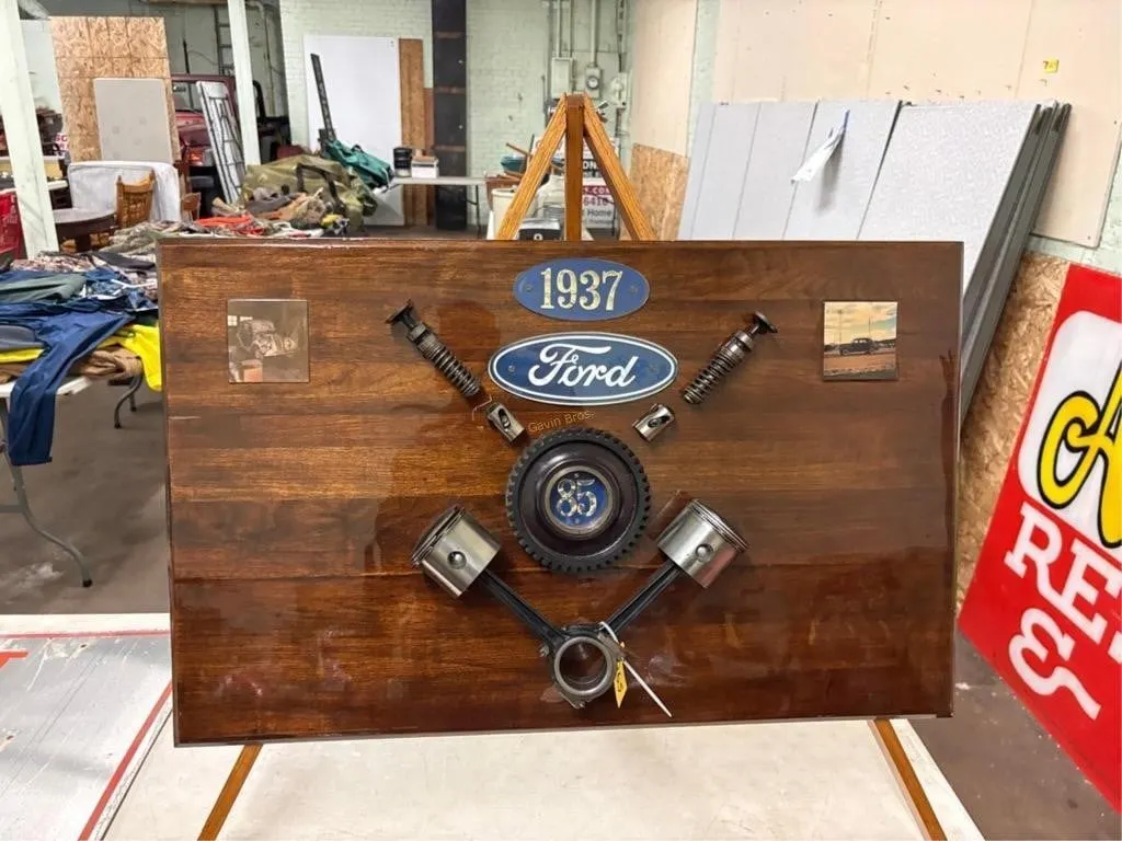 1937 Ford Plaque?