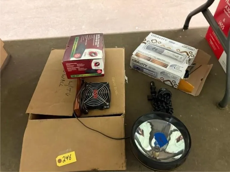 Car Stereo, Spotlight, TV Items