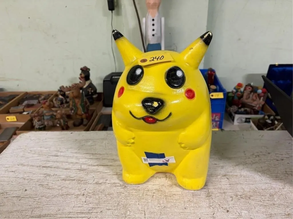 Pikachu Coin Bank