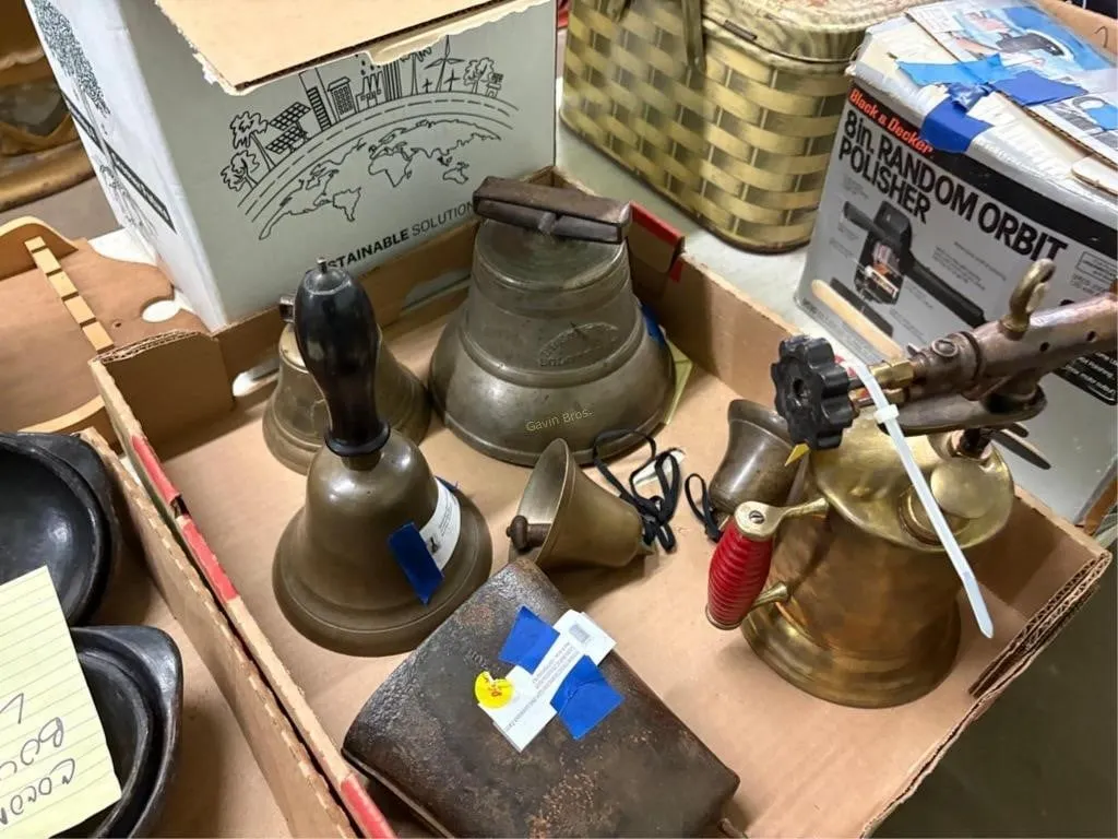 Cow Bell, misc Bells, Torch