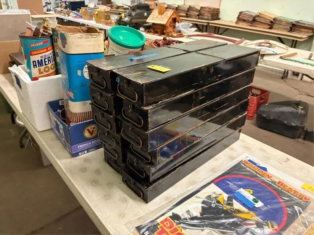 Antique Safety Deposit Boxes