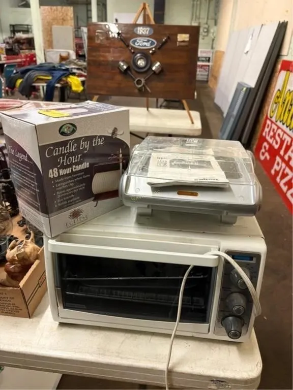 George Foreman, Toaster Oven, Candle Making