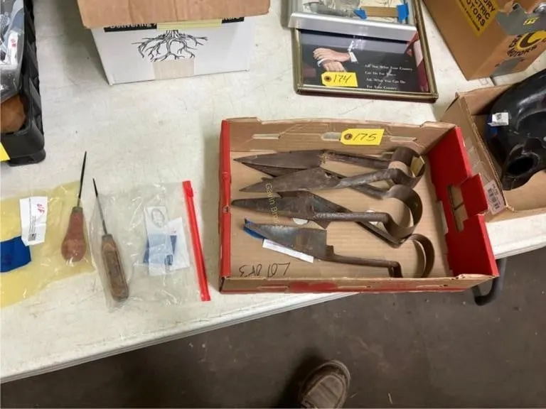 Antique Hedge Trimmers & other tools