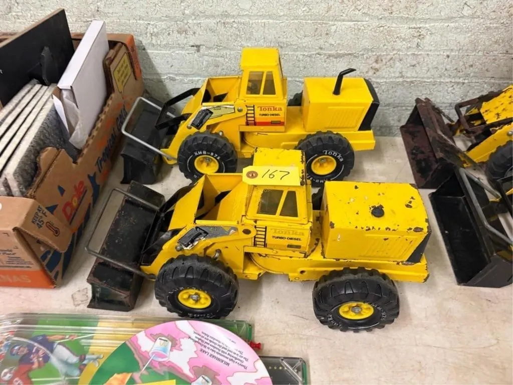 (2) Tonka End Loaders