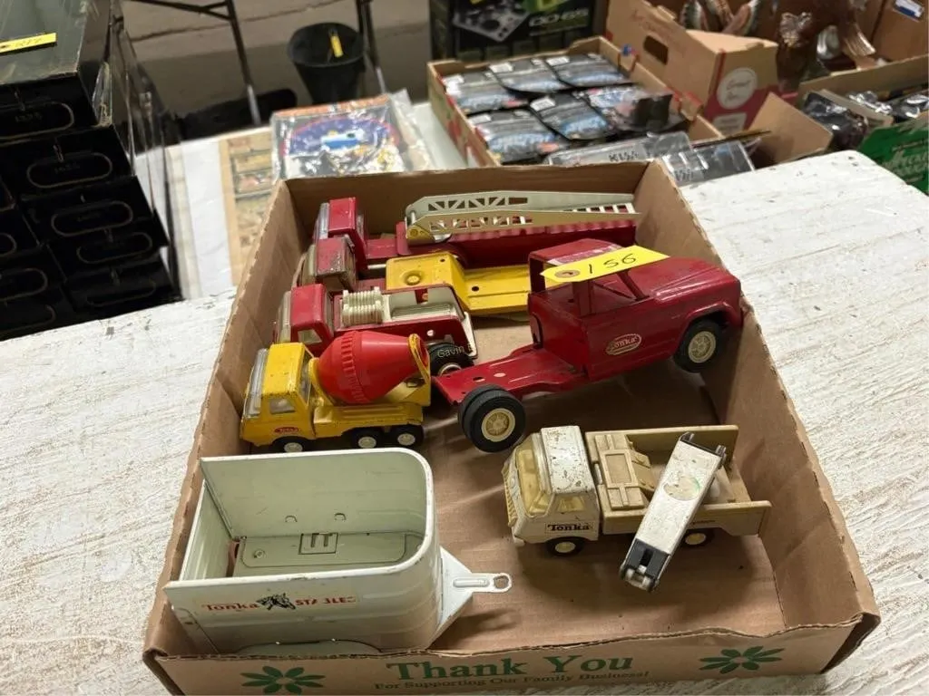 Flat of Tonka Toys