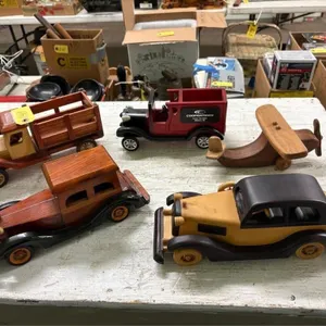 Wood Trucks & Cars & Plane