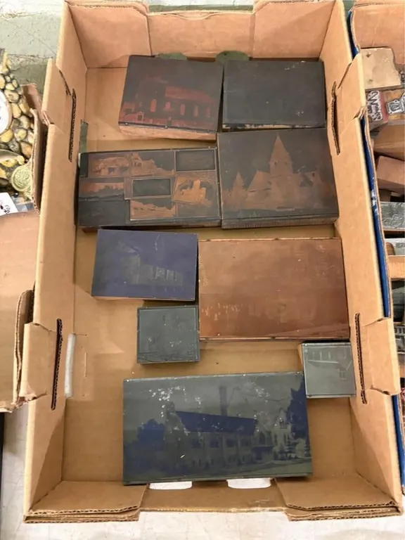 Flat of Stamps