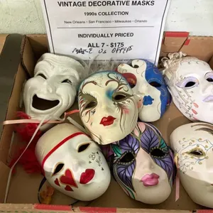 Vintage Decorative Masks