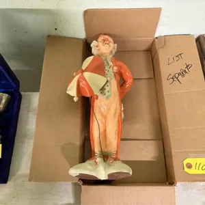 Ceramic Clown Figurine