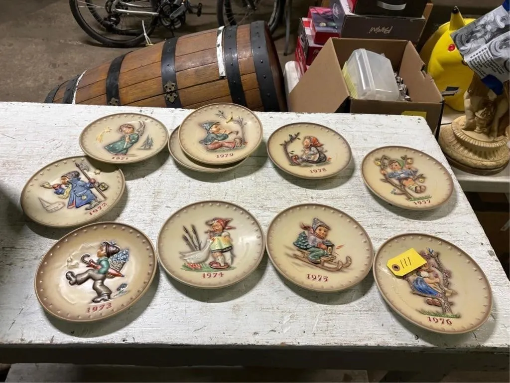 Misc Hummell Collector Plates