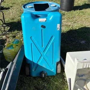 Wheeled water tank