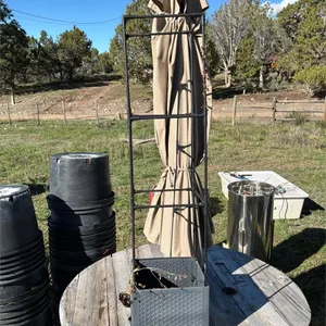 Two plant stands