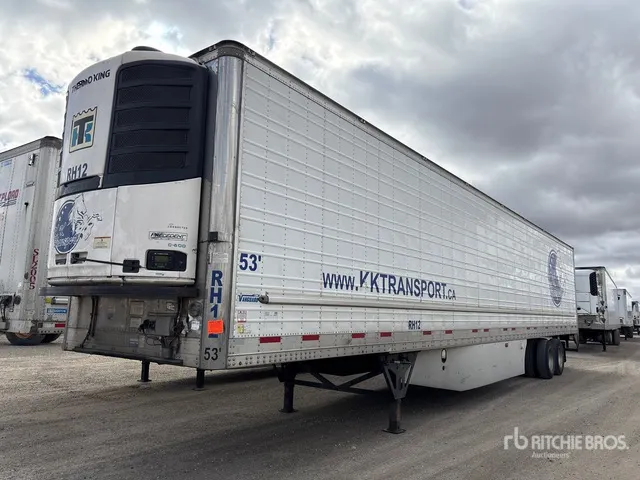 2022 Vanguard 53 ft x 102 in T/A Refrigerated Trailer
