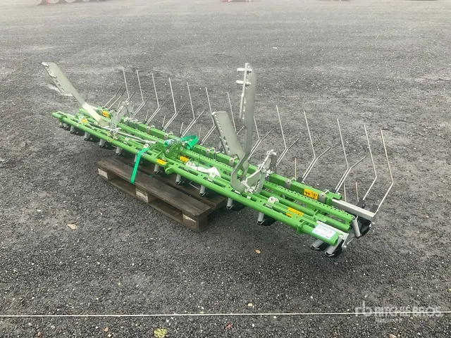 Quantity of (2) Amazone 3000 mm Spring Tine Harrows (Unused)