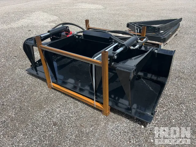 2026 PG72 72 in General Purpose Skid Steer Grapple Bucket (Unused)