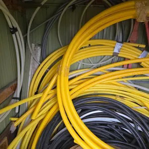 Black Plastic Hose, Yellow Gasoline Hose
