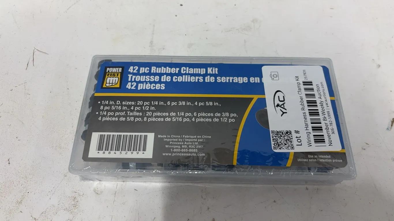Wiring Harness Rubber Clamp Kit