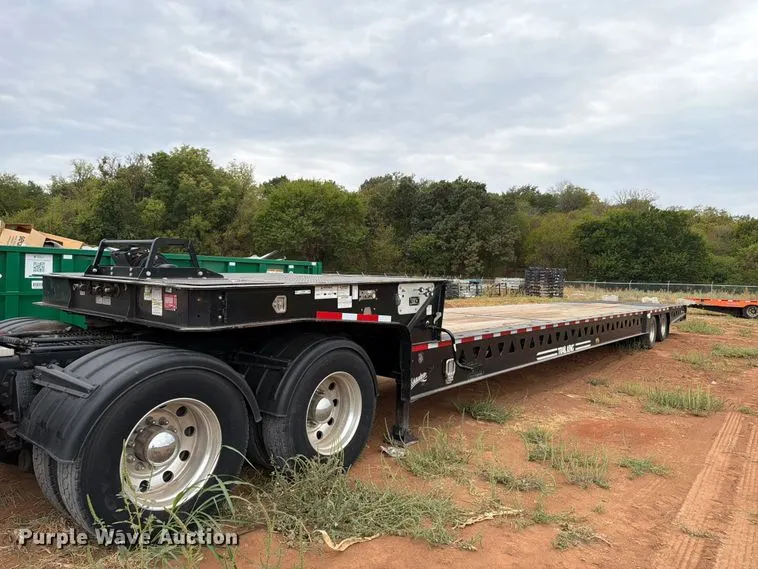 2023 Trail Eze Advantage plus drop deck hydraulic tail equipment trailer