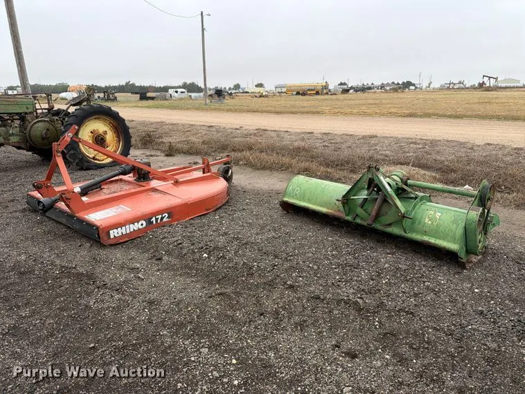 (2) three point mowers