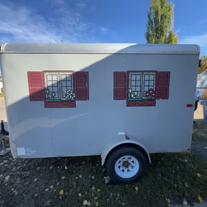 2012 TNT Trailers Enclosed Utility Trailer ST215/75D14C, Single Axle, 2" Ball