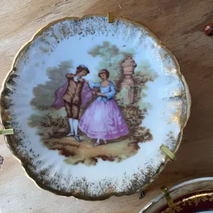 Porcelaine Limoges S.A. France Decorative Plates, Vintage Glassware, Coins & More Lot