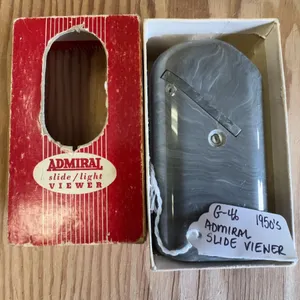 1950s Admiral Slide/Light Viewer With Original Box Admiral Photo Products Co.