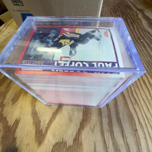Large Box of Vintage NHL Hockey Cards Including 1991-92 Score Paul Coffey #318