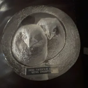 1992 Fairview Open Men's Champion Plaque and Assorted Fuse Storage Boxes