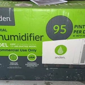 Anden A95F Industrial Dehumidifier 95 Pint Commercial Unit With Accessories