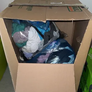 U-Haul Shorty Wardrobe Box with Mixed Clothing
